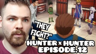 THE ROOM OF DOOM!!!! | HUNTER X HUNTER - Episode 12 | New Anime Fan | REACTION!