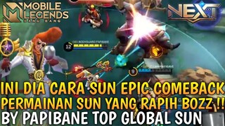 NAH INI DIA !!! CARA SUN BERMAIN SABAR UNTUK EPIC COMEBACK