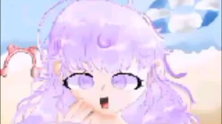 Gambar anime digital yang cute