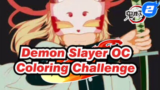 Hmph, Coloring Challenge | Demon Slayer Original Content | SAI2 Coloring_2