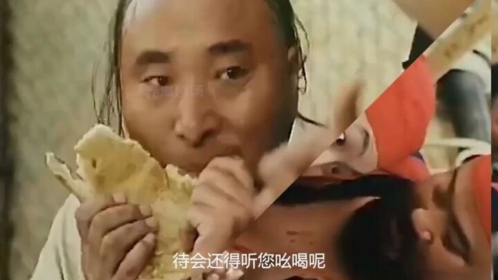 Ini baru namanya aktor: cuma makan sepotong siku babi saja sudah bisa bikin adegan layar lebar! Para