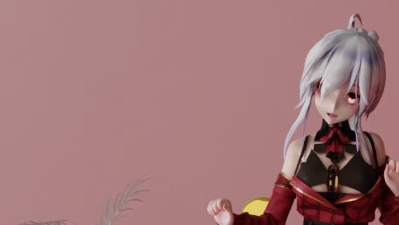 【เสียงอ่อน HAKU/MMD】เขย่าให้ดีขึ้น