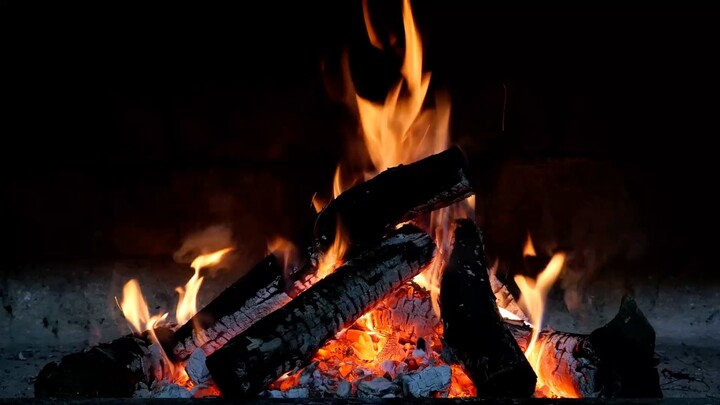 🔥 45 Min Fire Sounds for Sleep & Relaxation | Crackling Campfire Ambience | 火焰燃烧声助眠白噪音