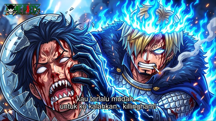 FULL ONE PIECE 1196 – GILA! KEKUATAN MODE DEWA SANJI DI LUAR NALAR! HAKI RAJA SETARA ROGER & GARP!