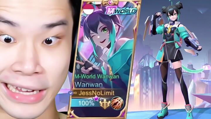 Skin Terbaru Wanwan Kualitas Rp5,000,000 - Mobile Legends