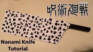 Nanami Kento Cosplay Prop Knife Tutorial Jujutsu Kaisen