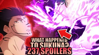 WHAT HAPPENED TO SUKUNA?! / Jujutsu Kaisen Chapter 237 Spoilers