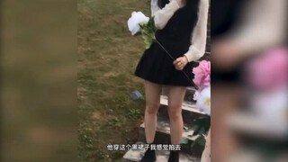 The second time I hit on a beautiful girl, hahaha.