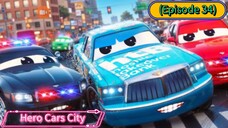Hero Cars City (Episode 34) Bricks, Hicks, Chicks!