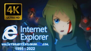 Internet Explorer Short Anime Film - feat. Inori Aizawa [4K 60FPS AI Remastered]