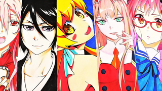 D Line G แอนิเมชั่นของฉันบน Waif (Inori / Rukia / Shinobu / Zeroto / Kuriyama)