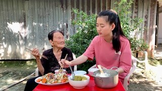 Buổi Sáng Yên Bình Ở Quê | Vừa Ăn Cơm Vừa Nghe Bà Tâm Sự Về Những Ngày Tháng Cơ Cực | NĐMT#179