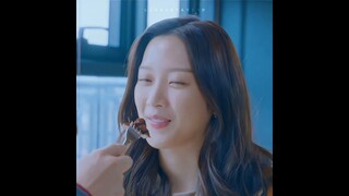 They only🍃 give one fork💕 for each couple🌸😌||K drama🎭~True beauty✨On~#hitv💕