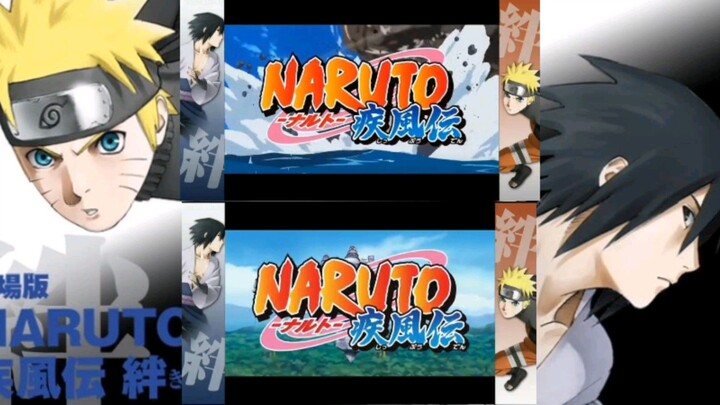 Naruto Opening 3 - (v3 & v4) Movie ver. Comparison