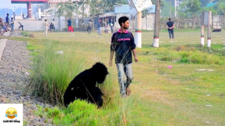 GIẢ KHỈ ĐI DỌA #Prank