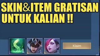 SKIN DAN ITEM GRATIS UNTUK KALIAN !! MOONTON BAIK NGASIH GRATISAN TAPI ADA SYARATNYA