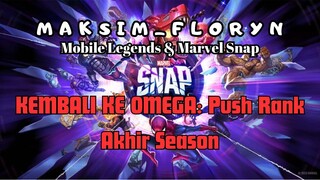 KEMBALI KE OMEGA! Yo guys push rank di akhir season.