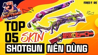 M1014 LONG TỘC có ĐÁNG THỬ !? | Top 5 skin shotgun | Cẩm nang lên trình Free Fire #3