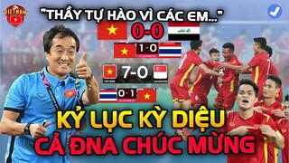 Sau Kết Quả Hòa 0-0, U23 Việt Nam Lập Kỷ Lục Kỳ Diệu, HLV Park Vỡ Òa Cảm Xúc