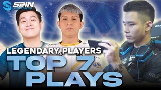 TOP 7 PLAYS DARI 7 PLAYER LEGENDARIS YANG HARUS KALIAN TAHU! MASIH INGET DENGAN PEMAIN LEGEND INI?!