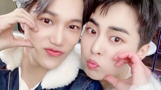 [EXO] تحدي روفر الخاص بـ كيم مينسوك وكيم جونغ إن ~ عائلة E مختلفة!