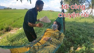 Đang Ngủ Ngon Lành Sáu Sành Bị Tư Cà Khịa Cột Vào Võng Và Cái Kết ...