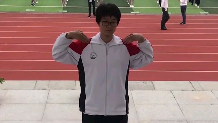 [FAYZ] This is the kind of exercise a good student should do! No.1 High School Calisthenics Demonstr
