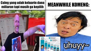 Caleg Yang Udah Keluar Miliaran VS Komeng Caleg...