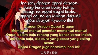 walaupun lagunya jorok, coba deh denger sampe akhir, dijamin ketagihan. #Dragon Oppai