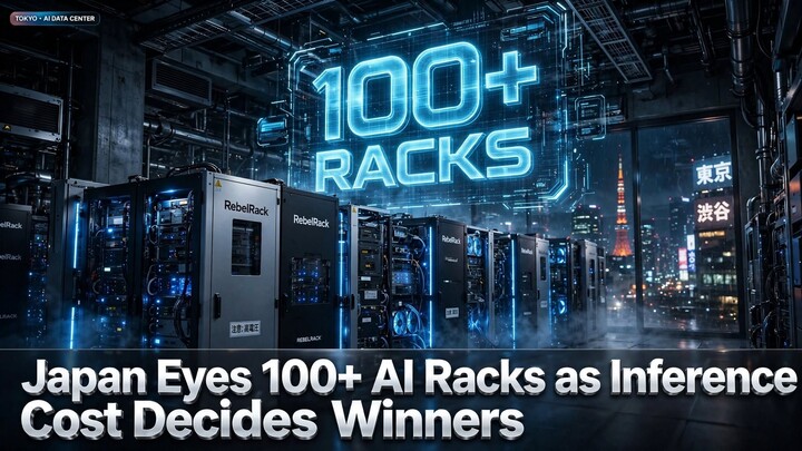 Japan Eyes 100+ AI Racks as Inference Cost Decides Winners.