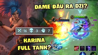 Tốp Mỡ | KARINA FULL TANK HẤP TEAM BẠN 16 XÁC?? DAME Ở ĐÂU RA THẾ?! | MLBB