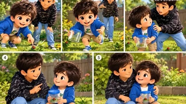 #AnimatedStories #BrothersLove #CuteCartoon #KidsStories #KindnessToAnimals #FamilyEntertainment #3D