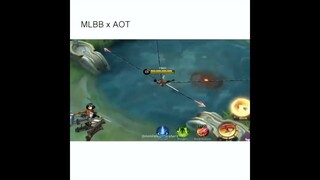 MLBB x AOT | Review Skin Fanny Mikasa