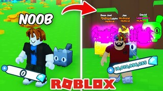 Pet Simulator X - SPEEDRUN FROM NOOB TO PRO! Roblox (Tagalog)