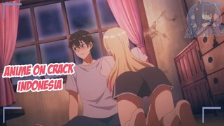Gugup karena di bungkus gadis agresif {Anime Crack Indonesia} 201
