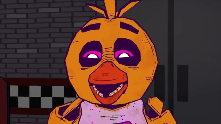 Pizza, hanya pizza (meme animasi FNAF)