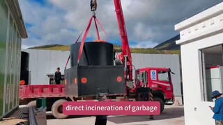 Island Waste Sorting and Safe Disposal