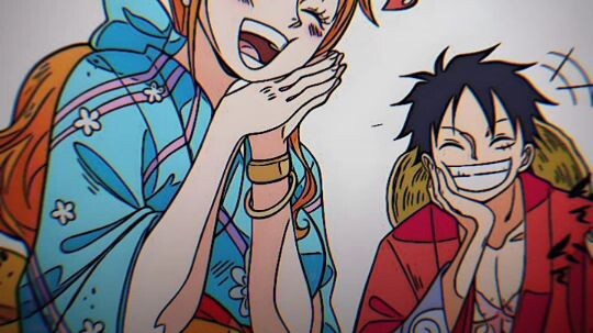 Luffy and Nami selalu couple hahaha