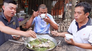 Canh chua cua đồng rau muống ruộng