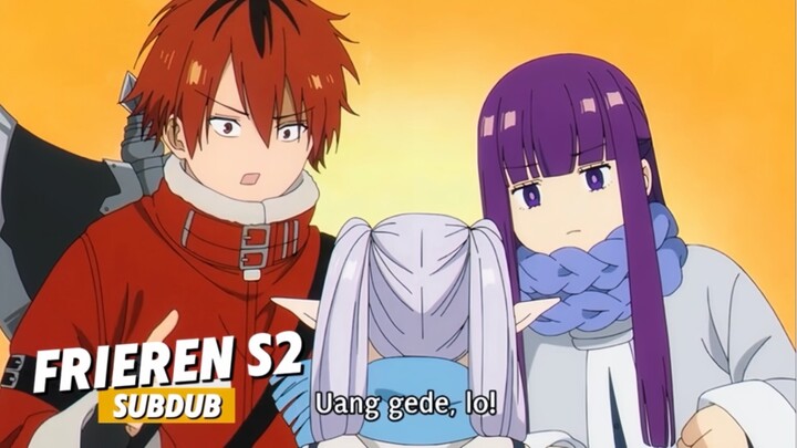 Frieren S2 Episode 1 — Giliran Duit, Mereka Langsung Melotot.