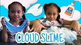 DIY CLOUD SLIME WITHOUT FAKE SNOW USING DIAPER | HOW TO MAKE CLOUD SLIME (PHILIPPINES)