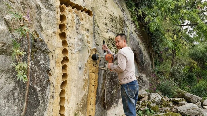 Man Digs a Hole in a Mountain and Turns it Into an Amazing Apartment