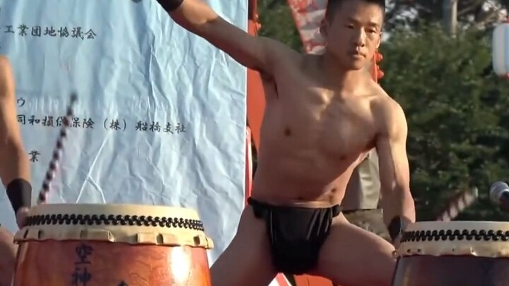 Fire Brigade S: A Muscular Taiko Drum Master