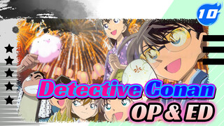 Compilation Of Detective Conan's OP And EP From Movies And The TV Version_10