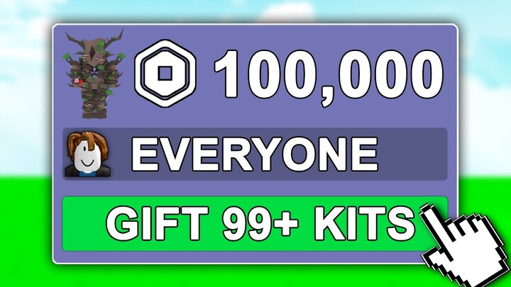 Every Time I Die, I DONATE KITS in Roblox Bedwars...