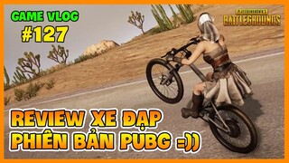 GVlog 127 | REVIEW XE ĐẠP PHIÊN BẢN PUBG: PHƯƠNG TIỆN BỎ TÚI BẤT TỬ ! Nam Art