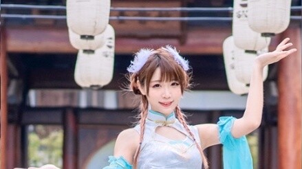 The round cheongsam jade rabbit accompanies you to celebrate Mid-Autumn Festival~🌙Guanghan Ballad