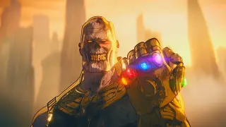 Avengers vs Zombie Apocolips Zombie Thanos (What If??)