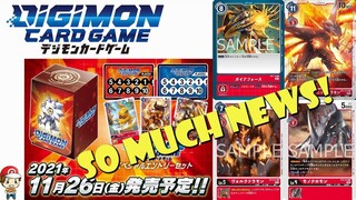 BIG Starter Deck 11 Update! New Gammomon! MANY New Cards! (Digimon TCG News)