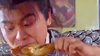 [Inventory] The 10 most delicious Hong Kong movies with legs: Yuen Wah eats roast goose legs with oi